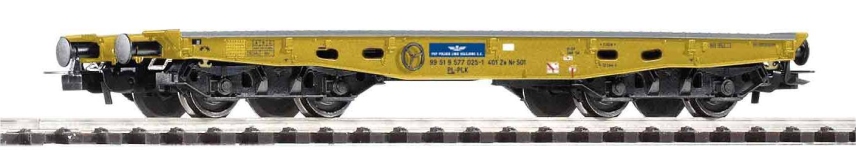PIKO 58418 - H0 - Flachwagen 401Zb, PKP, Ep. VI